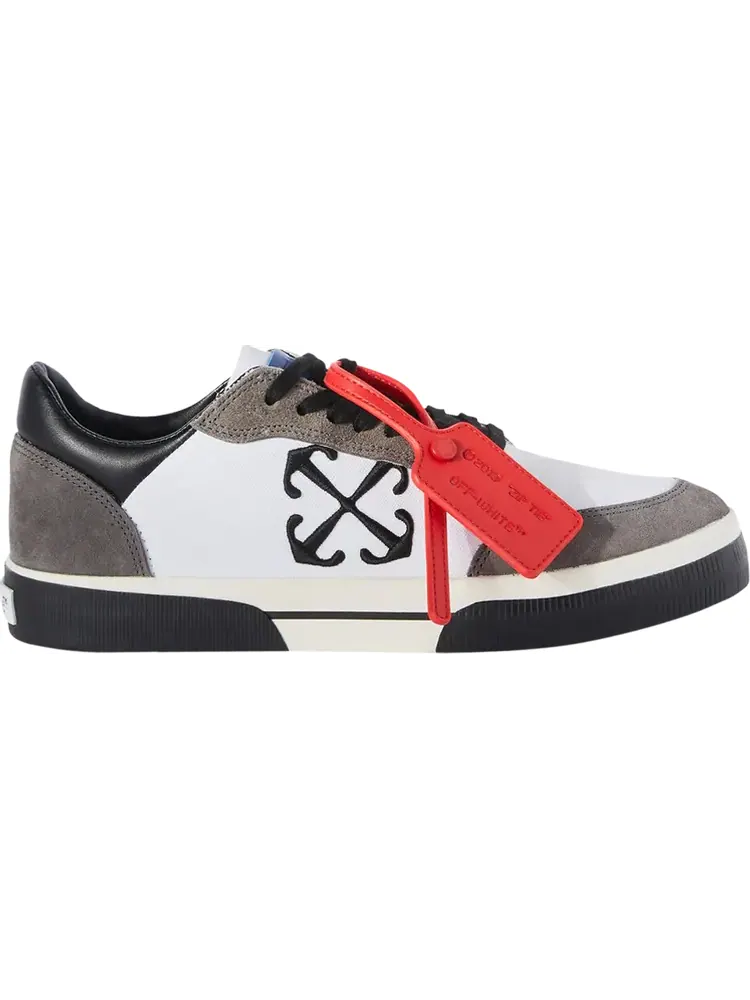 Кроссовки Off-White New Low Vulcanized 'White Brown'