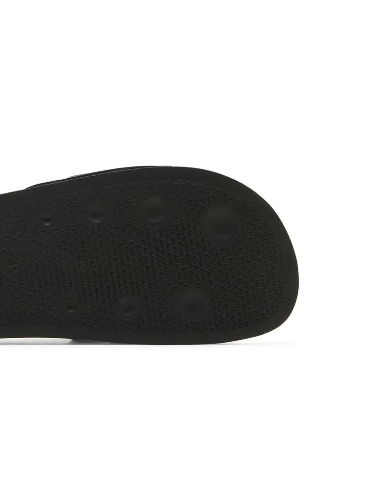 Шлепанцы Off-White Industrial Sliders 'Black Yellow' — изображение 5 из 8, черный желтый