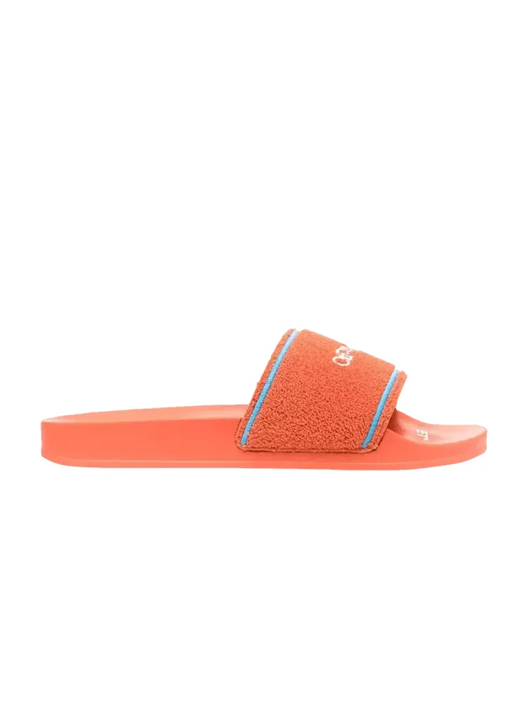 Сандалии Off-White Off-White Logo Sliders 'Tangerine Orange'