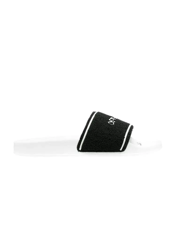 Сандалии Off-White Off-White Sliders 'Towel - White Black' — изображение 1 из 1, белый/черный