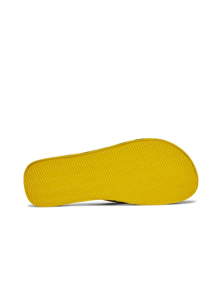 Кроссовки Off-White Industrial Flip Flops 'Logo Tape - Yellow' 2021 — изображение 4 из 8, желтый