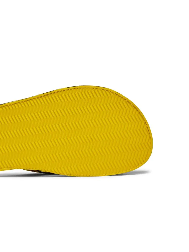 Кроссовки Off-White Industrial Flip Flops 'Logo Tape - Yellow' 2021 — изображение 5 из 8, желтый