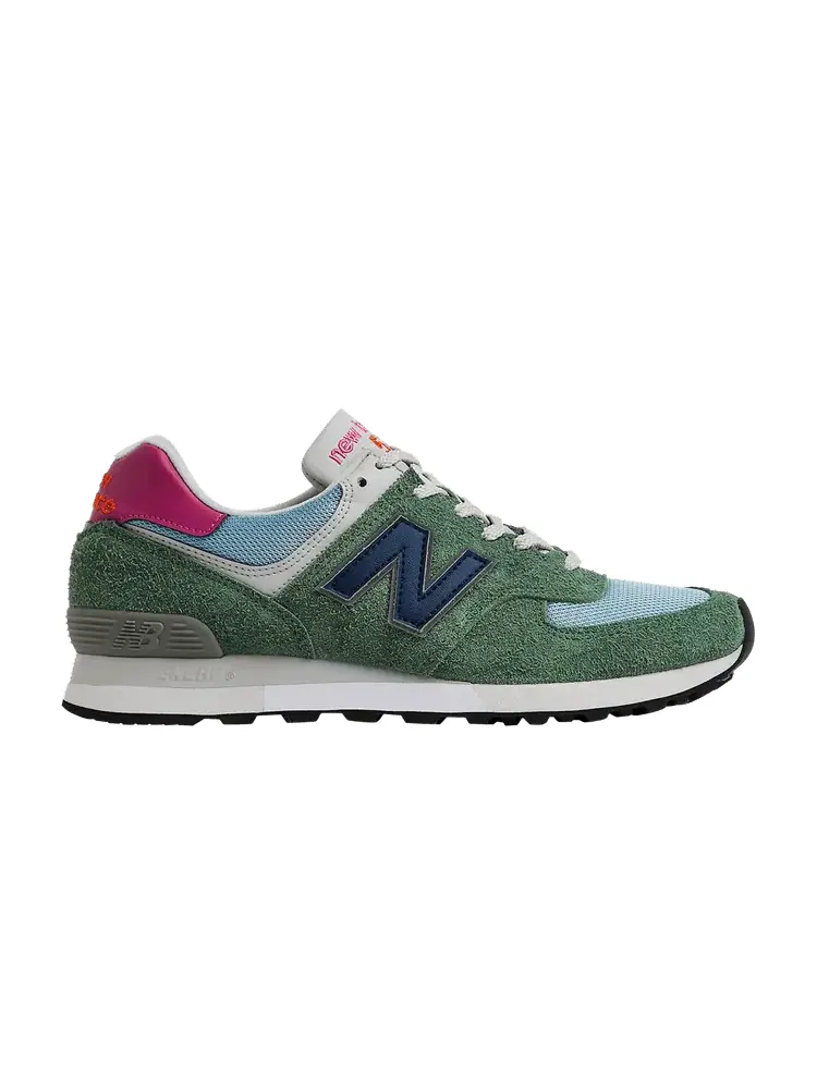 Кроссовки New Balance 576 Made in England 'Green Stone Blue' — изображение 1 из 1, зеленый/синий