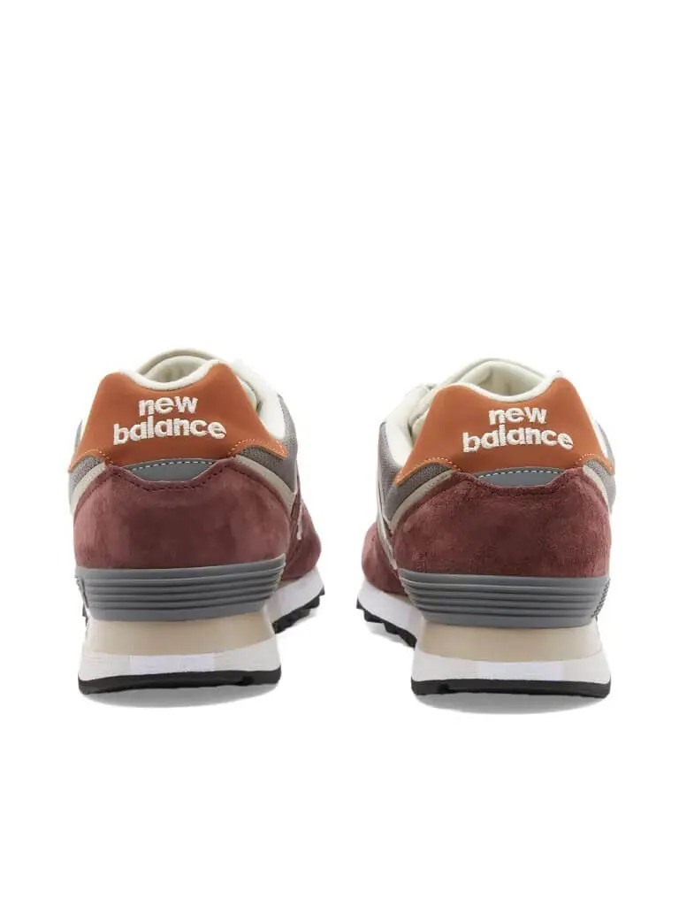 Кроссовки женские New Balance OU576PTY Made in UK — изображение 4 из 5, коричневый/оранжевый