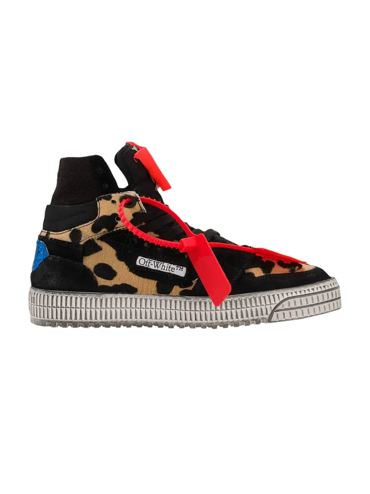 Кроссовки Off-White Off-White Wmns Off-Court 3.0 'Leopard Pony Hair' — изображение 1 из 1, черный