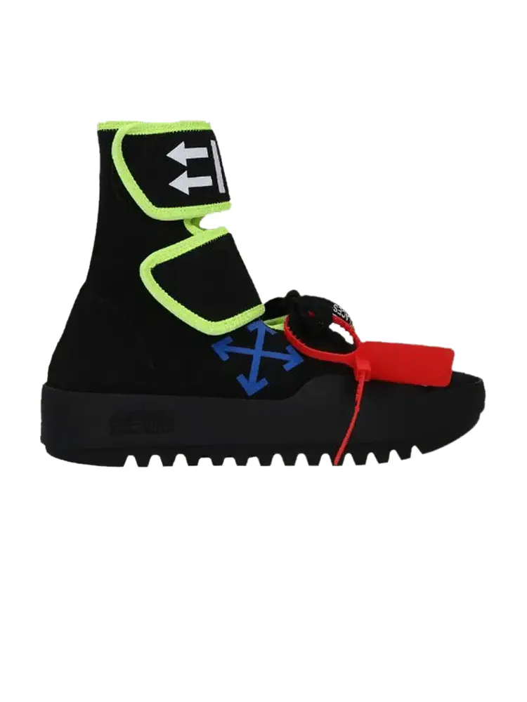 Кроссовки Off-White Moto Wrap 'Black Green'