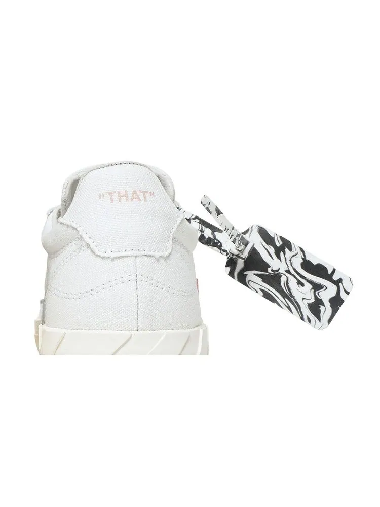 Кроссовки Off-White Off-White Wmns Vulc Eco Sneaker 'White Pink' — изображение 8 из 9, белый/розовый