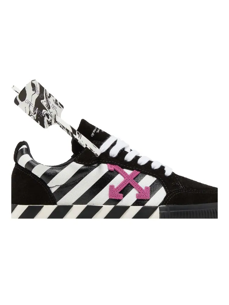 Кроссовки Off-White Wmns Vulc Sneaker 'Black Violet' — изображение 2 из 8, черный фиолетовый