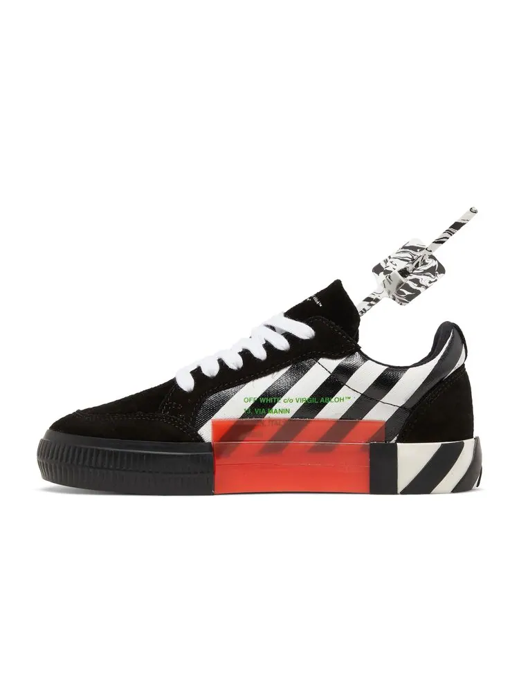 Кроссовки Off-White Wmns Vulc Sneaker 'Black Violet' — изображение 3 из 8, черный фиолетовый