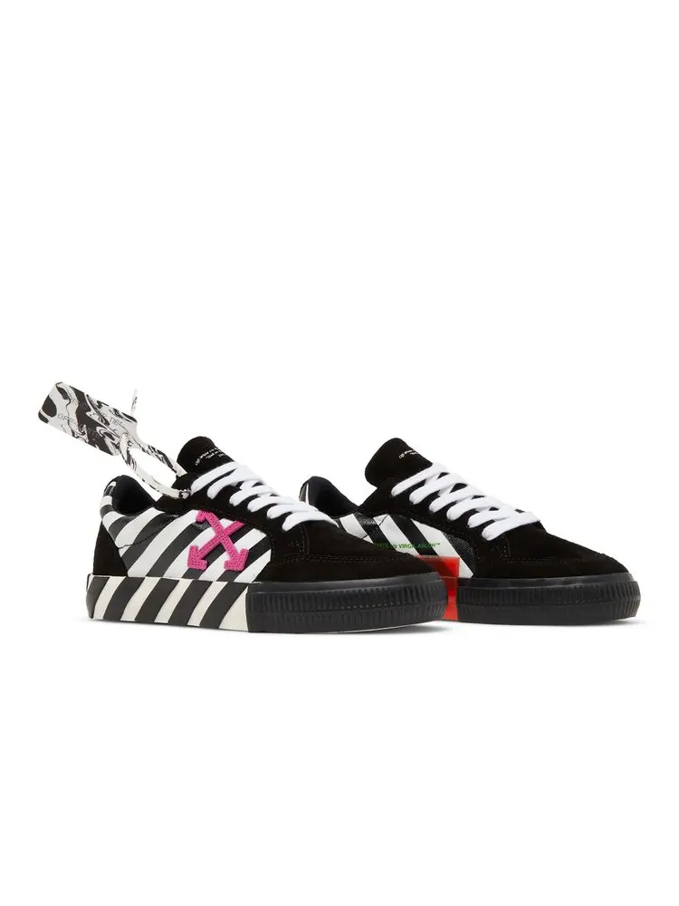Кроссовки Off-White Wmns Vulc Sneaker 'Black Violet' — изображение 8 из 8, черный фиолетовый