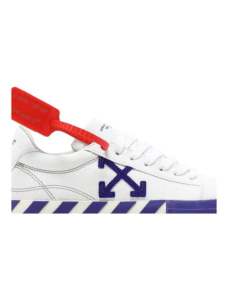 Кроссовки Off-White Off-White Wmns Vulc Sneaker 'White Violet' — изображение 3 из 9, белый/фиолетовый