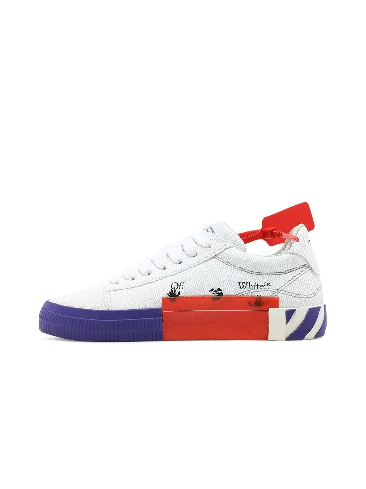 Кроссовки Off-White Off-White Wmns Vulc Sneaker 'White Violet' — изображение 4 из 9, белый/фиолетовый