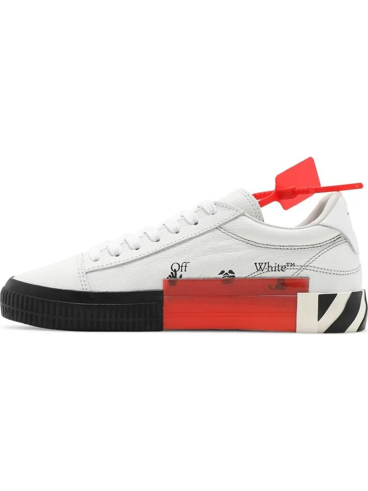 Кроссовки Off-White Wmns Vulc Sneaker White Black — изображение 3 из 8, белый