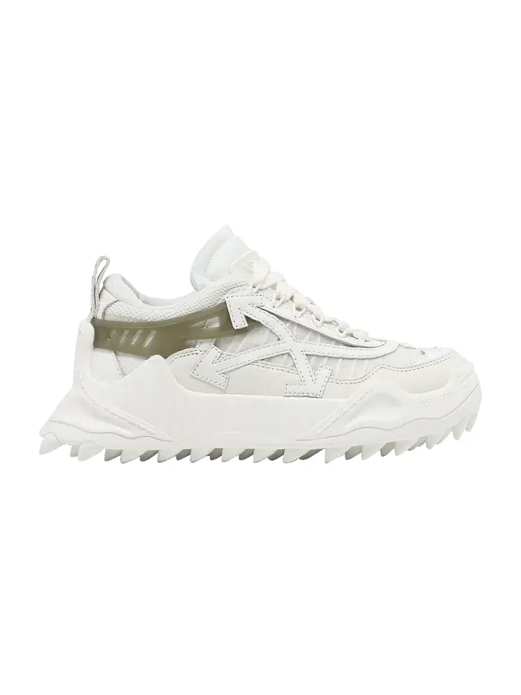 Кроссовки Off-White Off-White Wmns ODSY-1000 'White Light Grey' — изображение 1 из 9, белый/светлый серый