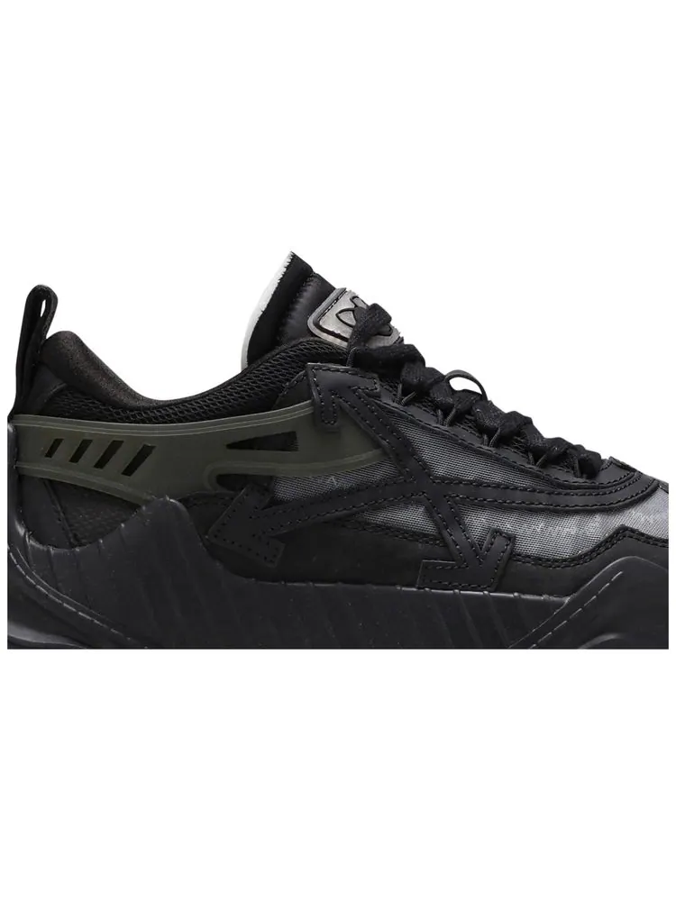 Кроссовки Off-White Wmns ODSY-1000 'Black Grey' — изображение 2 из 8, черный
