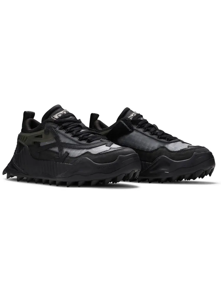 Кроссовки Off-White Wmns ODSY-1000 'Black Grey' — изображение 8 из 8, черный
