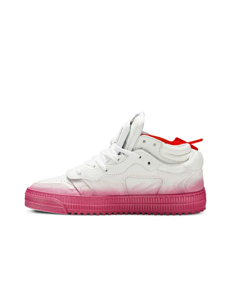 Кроссовки Off-White Wmns 3.0 Low 'White Fuchsia' — изображение 3 из 8, белый