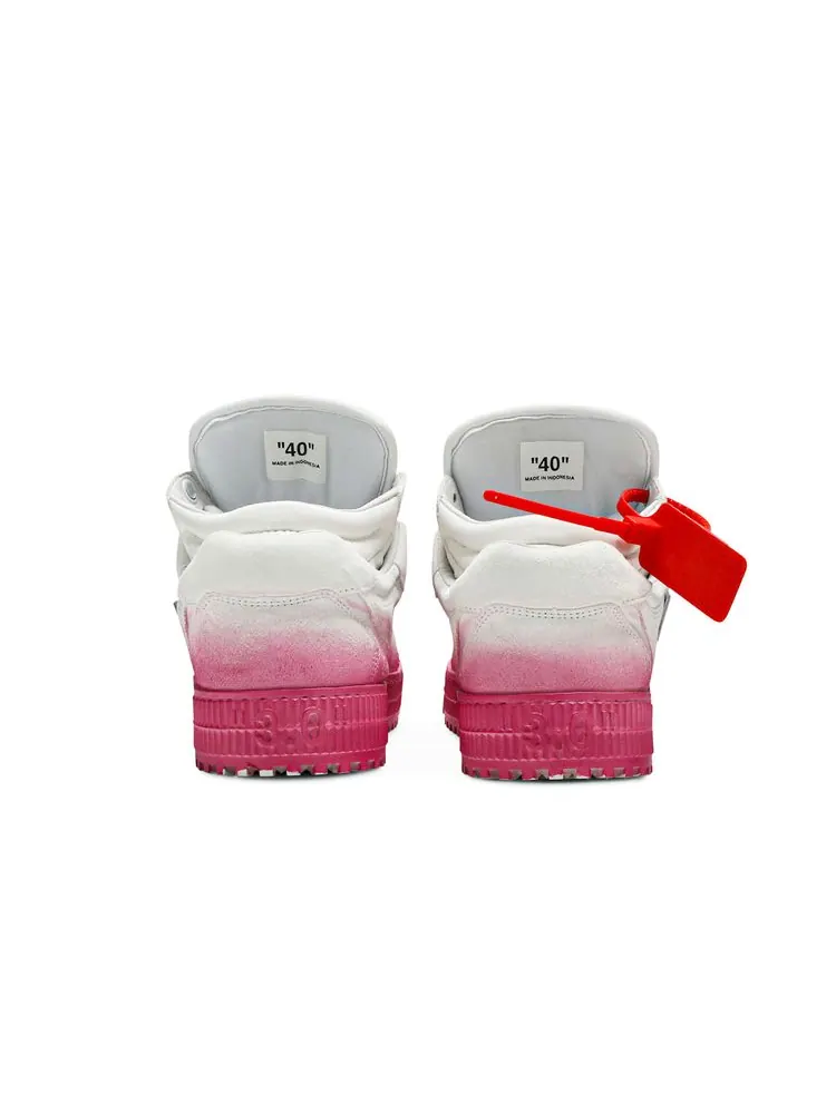 Кроссовки Off-White Wmns 3.0 Low 'White Fuchsia' — изображение 6 из 8, белый