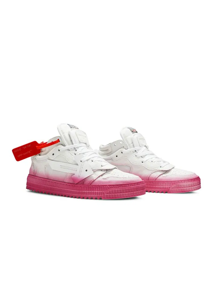 Кроссовки Off-White Wmns 3.0 Low 'White Fuchsia' — изображение 8 из 8, белый