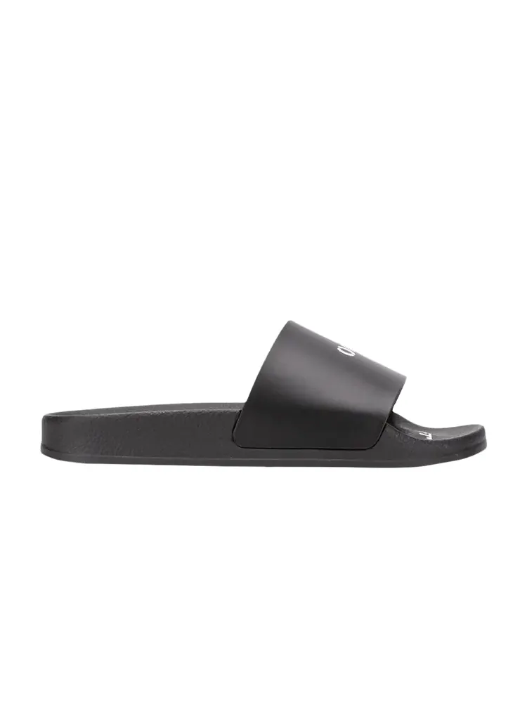 Сандалии Off-White Off-White Wmns Pool Sliders 'Black' — изображение 1 из 1, черный
