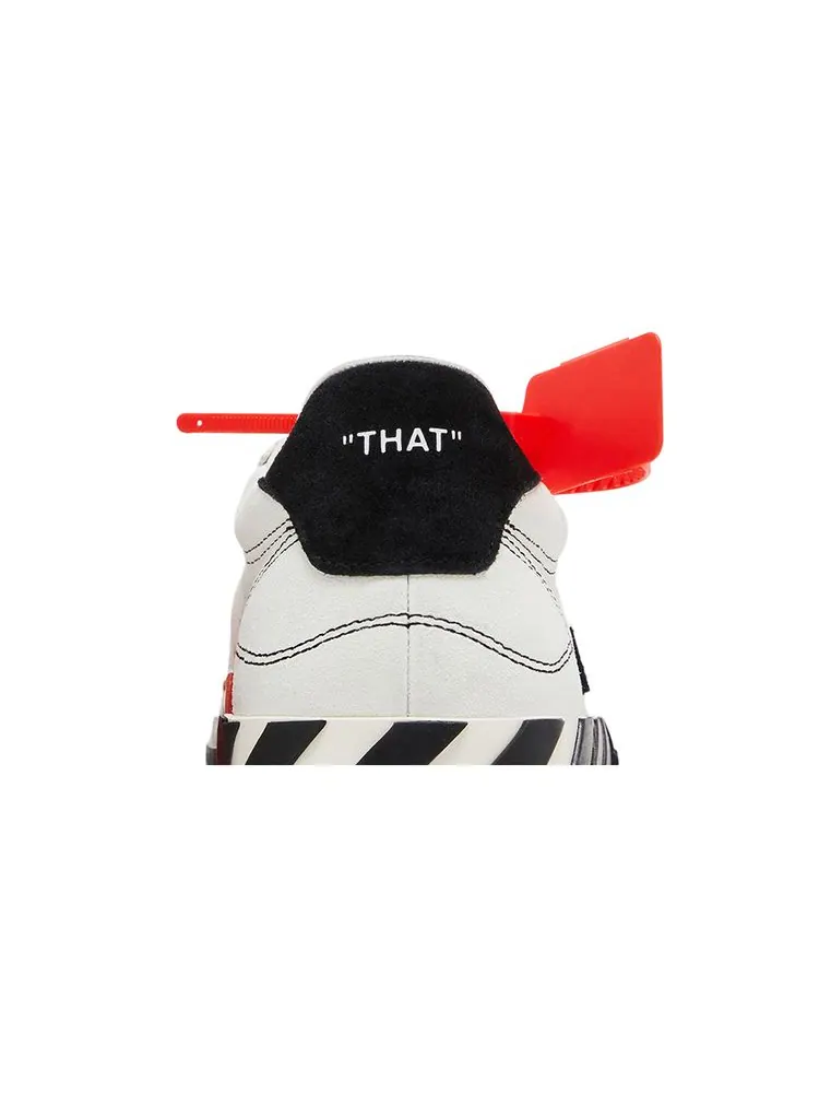 Кроссовки Off-White Wmns Arrow Vulcanized Low 'White Black' — изображение 7 из 8, белый черный