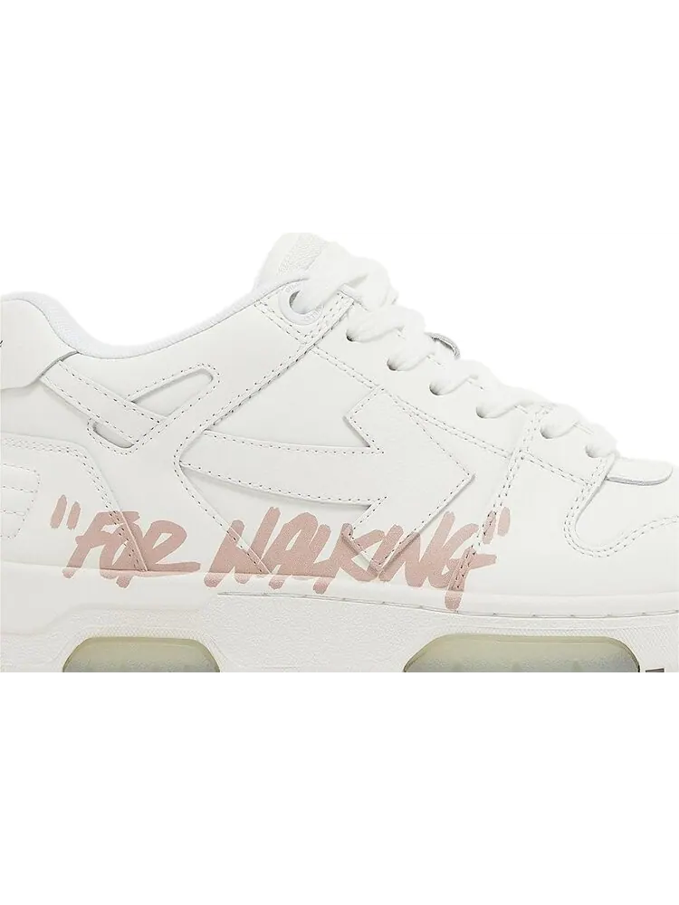 Кроссовки Off-White Wmns Out of Office 'For Walking - White Pink' 2023 — изображение 2 из 4, белый