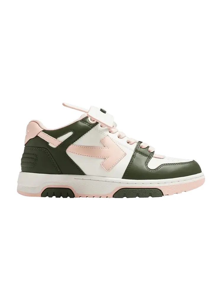 Кроссовки Off-White Wmns Out of Office Green Pink