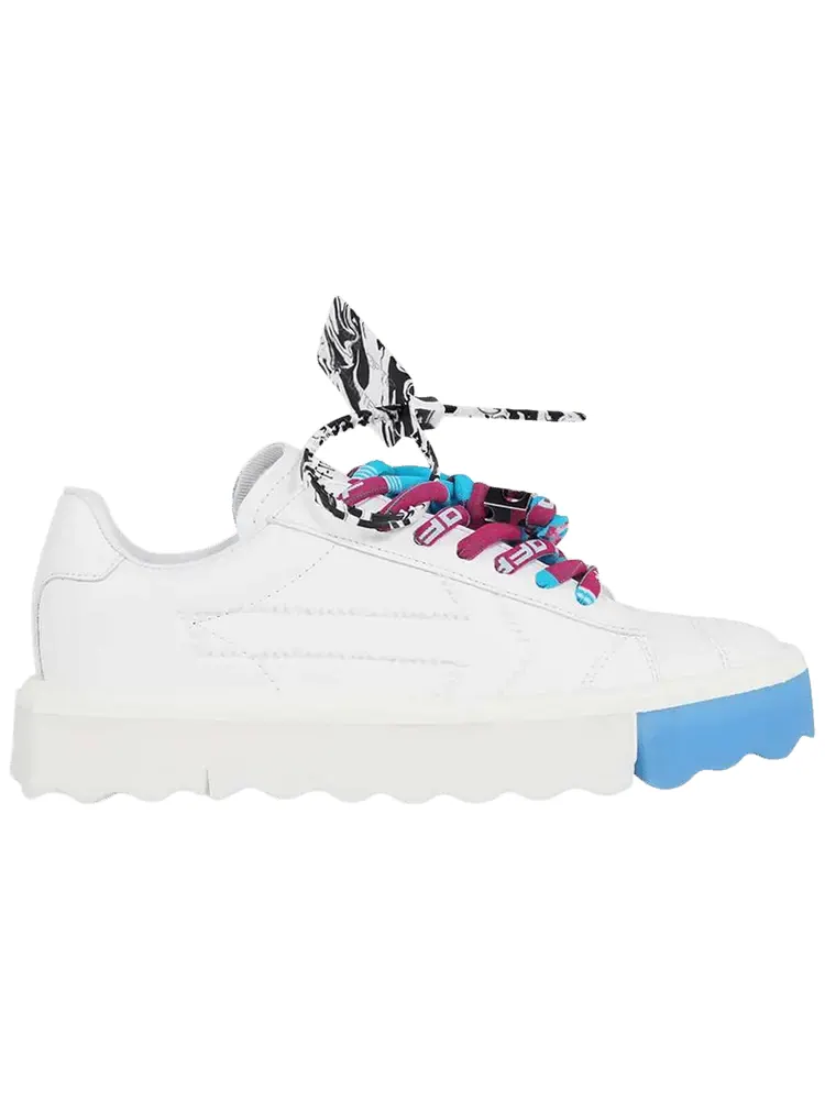 Кроссовки Off-White Wmns Sponge Sneakers 'White Blue'