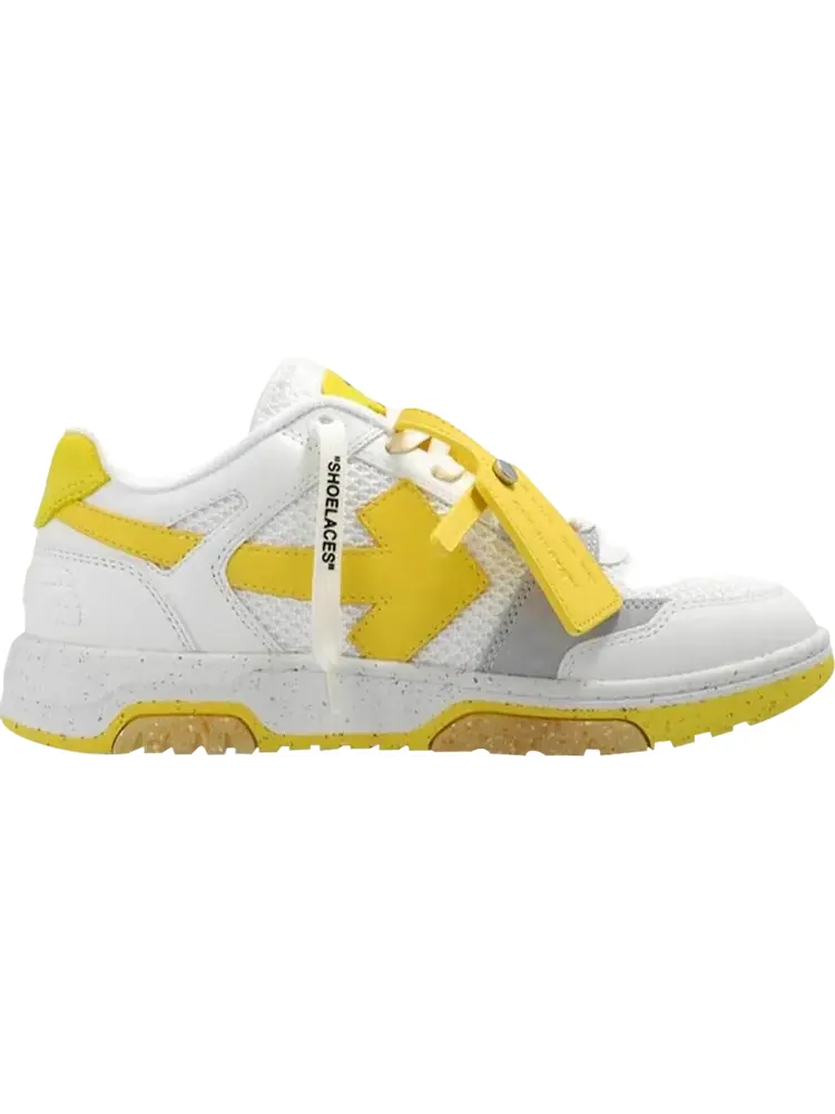 Кроссовки Off-White Wmns Out of Office Slim 'White Yellow'