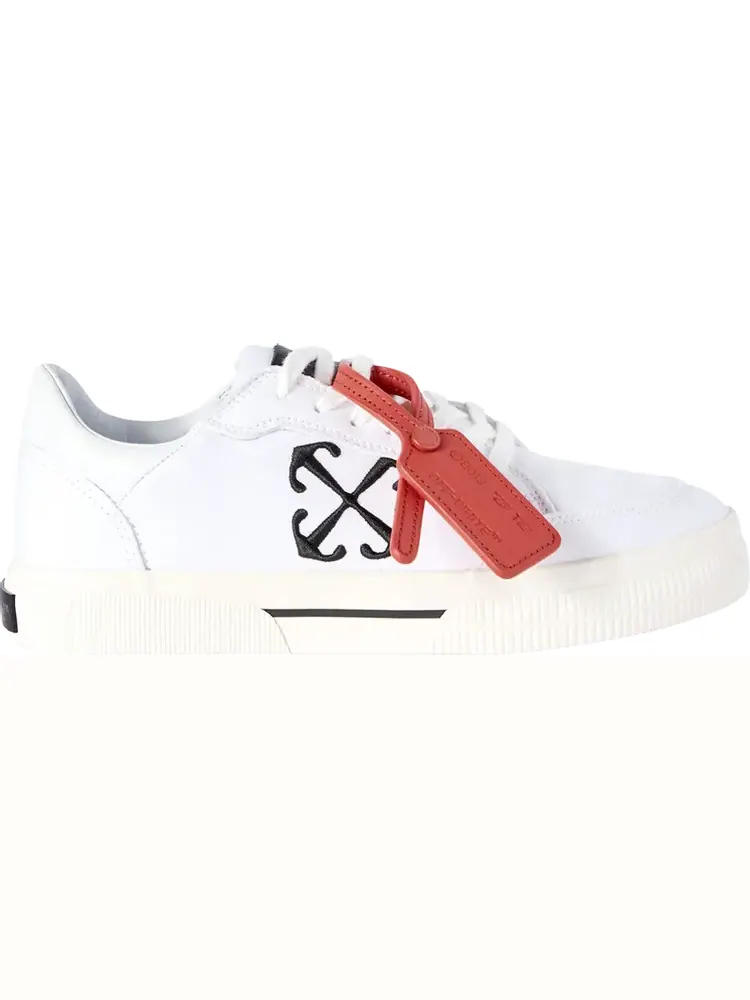 Кроссовки Off-White Wmns New Low Vulcanized 'White Black'