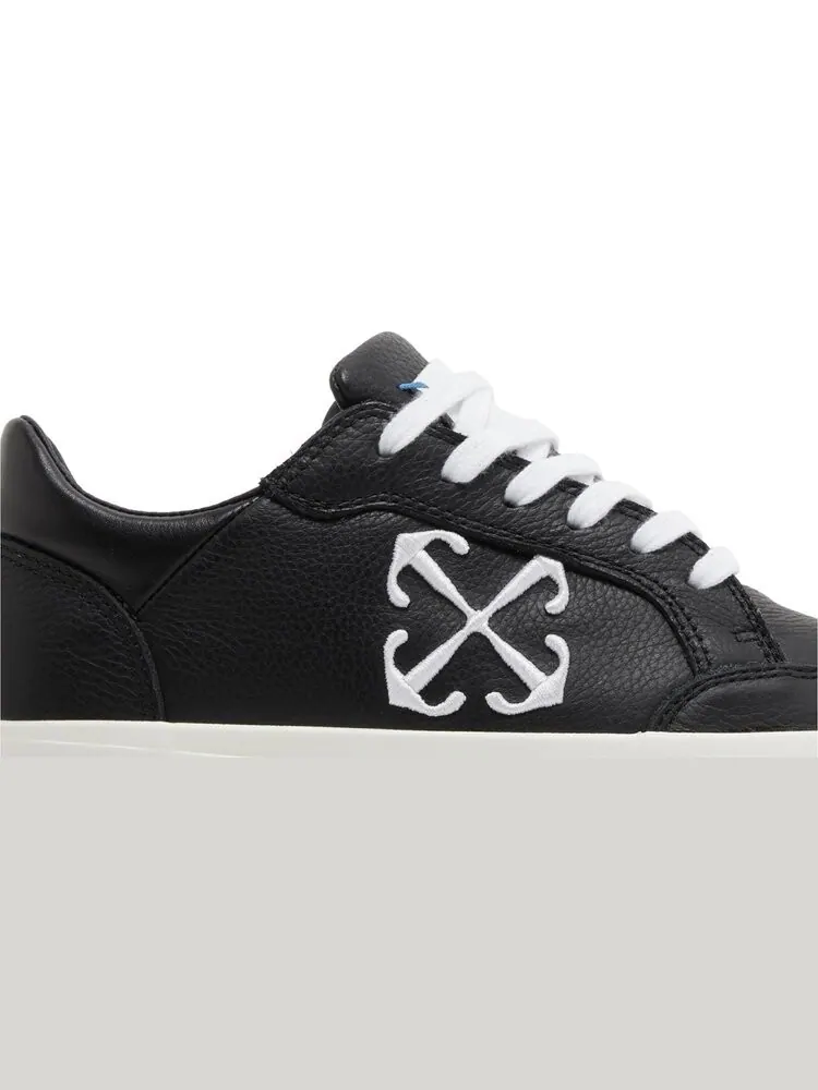 Кроссовки Off-White Wmns New Low Vulcanized 'Black White' — изображение 2 из 4, черный