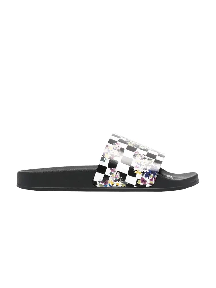 Сандалии Off-White Off-White Sliders 'Floral Checkerboard'