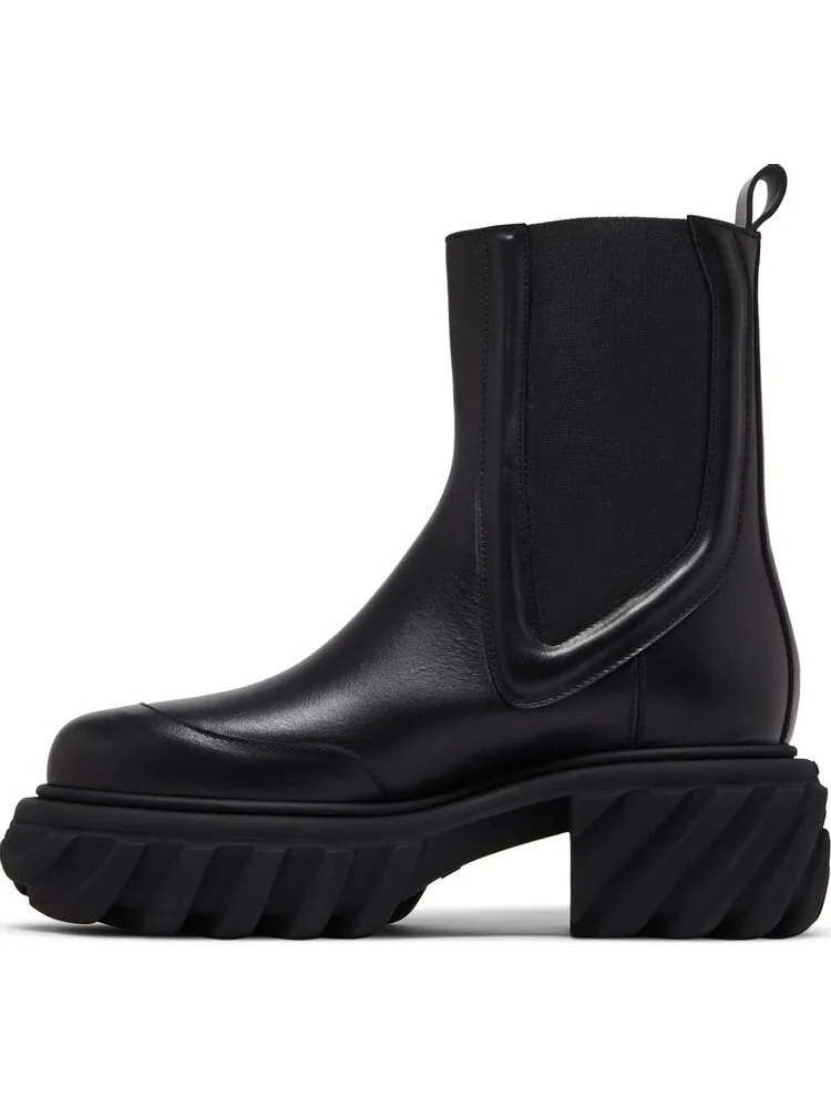 Кроссовки Off-White Wmns Tractor Motor Chelsea Boot 'Black' — изображение 3 из 4, черный