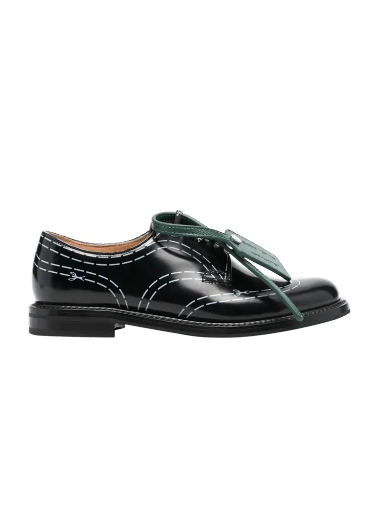 Кроссовки Off-White Church's x Off-White Wmns Shannon Derby Shoes 'Black'