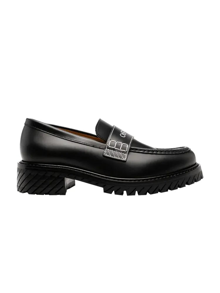 Лоферы Off-White Wmns Combat Loafer 'Black' — изображение 1 из 1, черный