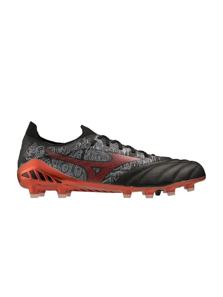 Кроссовки Mizuno Sergio Ramos x Morelia Neo 3 Beta SR4 Elite Black High Risk Red — изображение 1 из 1, черный красный