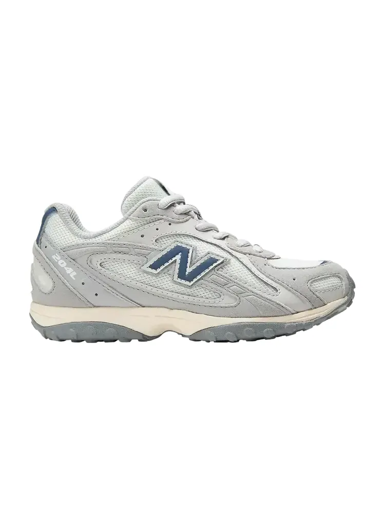 Детские кроссовки New Balance 204L Lace Little Kid 'Raincloud' — изображение 1 из 1, серый
