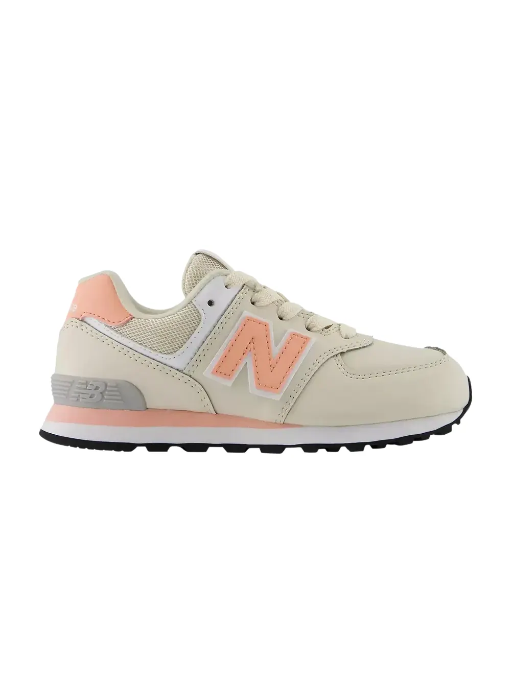 Кроссовки New Balance 574 Lace Little Kid — изображение 1 из 1, розовый