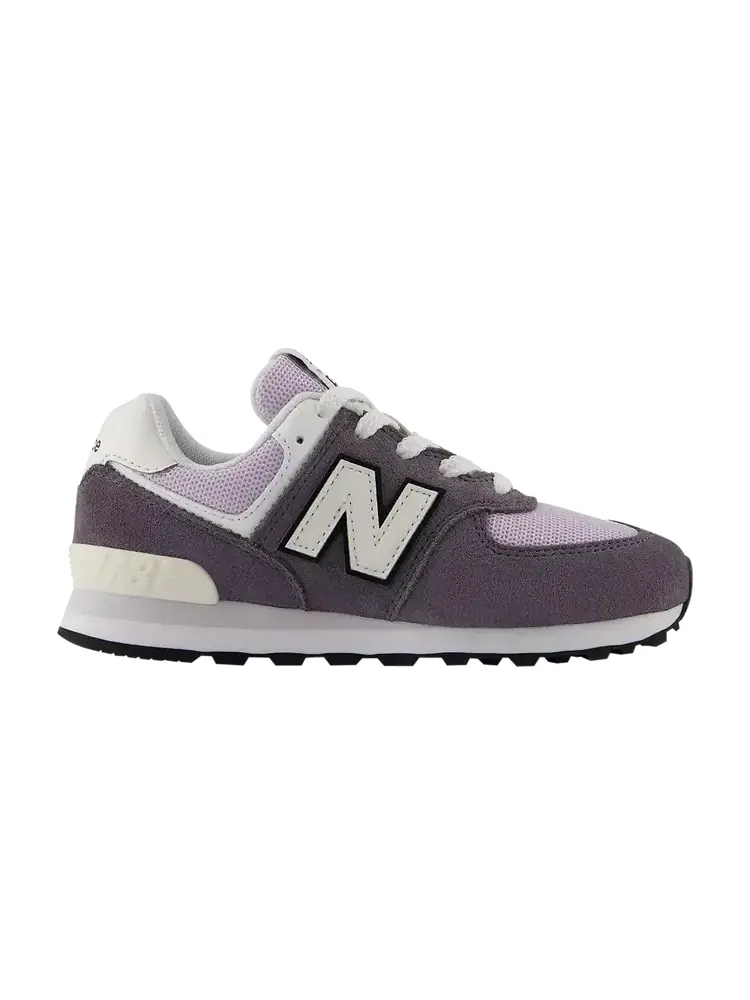 Кроссовки New Balance 574 Lace Little Kid — изображение 1 из 1, серый