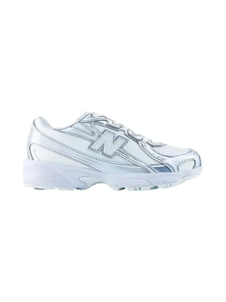 Кроссовки New Balance 740 Bungee Lace Little Kid 'Glint Blue' — изображение 1 из 1, синий