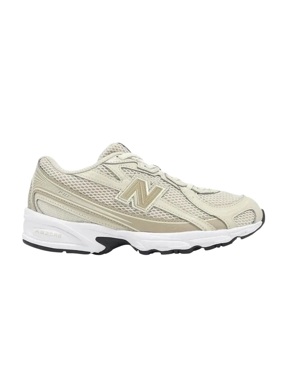 Детские кроссовки New Balance 740 Wide — изображение 1 из 1, бежевый/белый