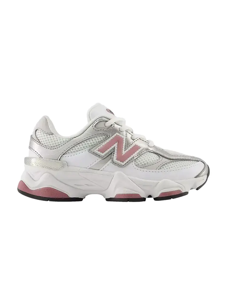 Кроссовки New Balance 9060 Lace Little Kid 'White Rose' — изображение 1 из 1, белый