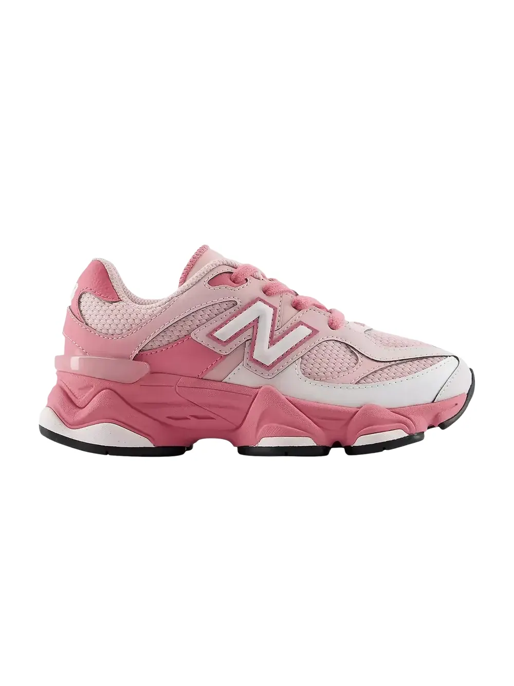 Кроссовки New Balance 9060 Lace Little Kid — изображение 1 из 1, розовый/розовый