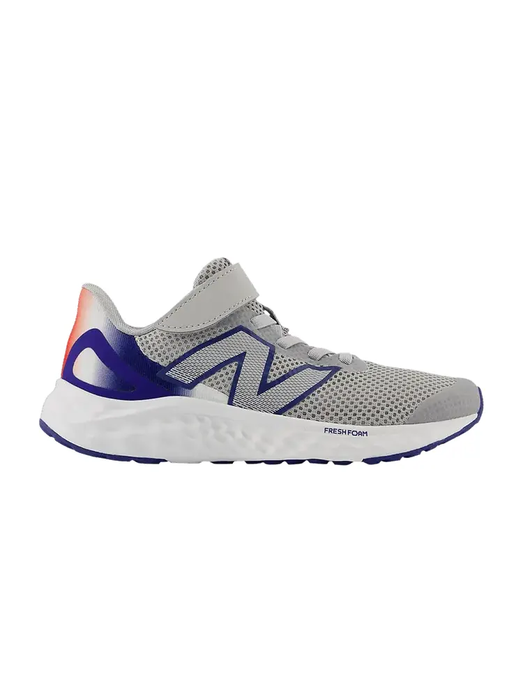 Кроссовки New Balance Fresh Foam Arishi v4 Little Kid Wide 'Grey Navy' — изображение 1 из 1, красный