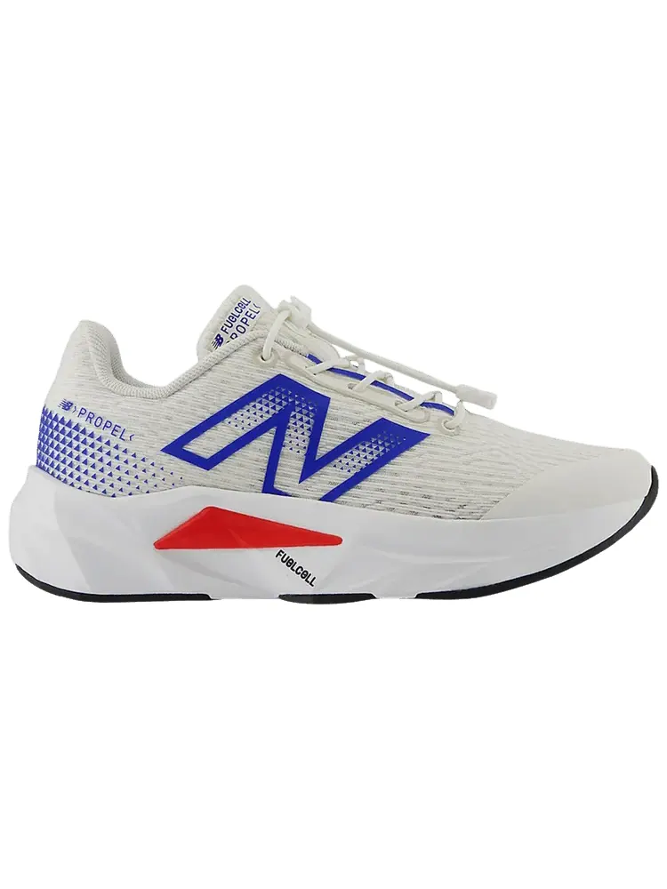 Кроссовки New Balance FuelCell Propel v5 Bungee Lace Little Kid 'Sea Salt Royal True Red' — изображение 1 из 1, красный