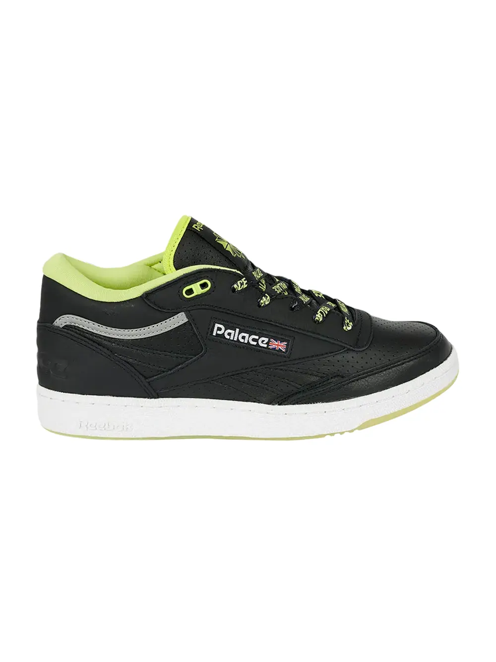 Кроссовки Palace x Club C Mid 2 Reebok — изображение 1 из 1, черный