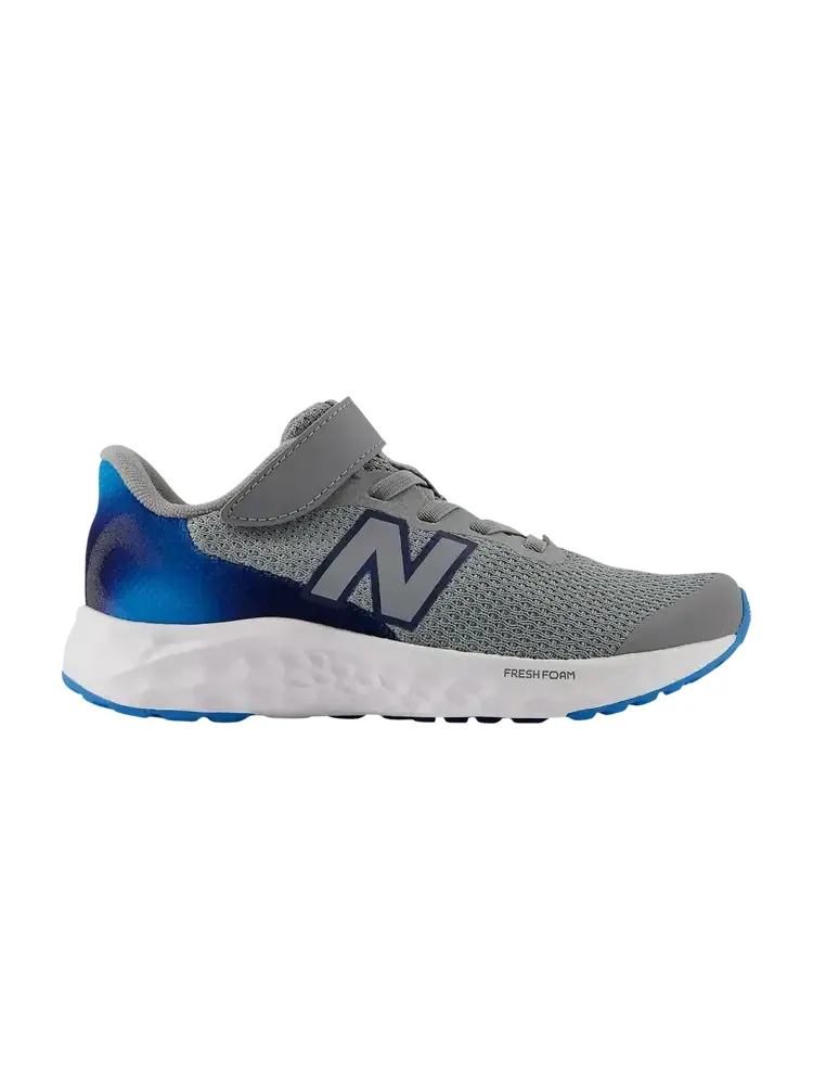 Детские кроссовки New Balance Fresh Foam Arishi v4 Bungee Lace — изображение 1 из 1, серый