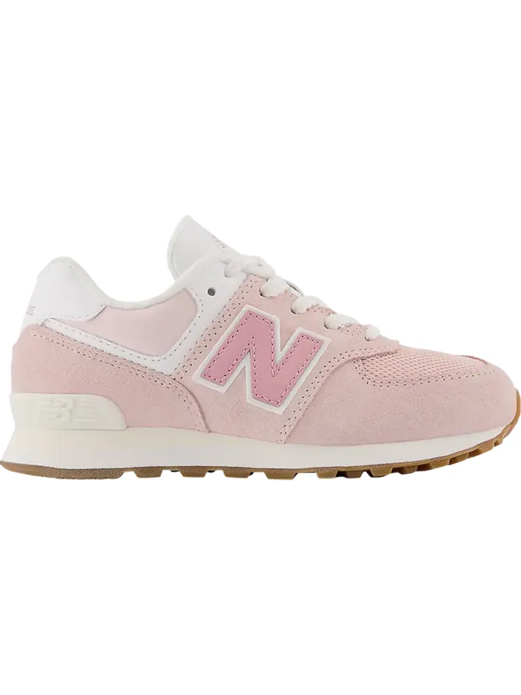 Кроссовки 574 Little Kid Wide 'NB Athletics - Crystal Pink' — изображение 1 из 1, розовый