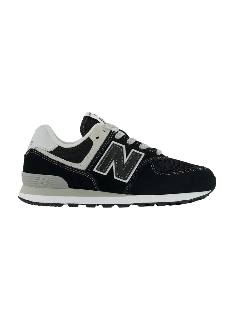 Кроссовки New Balance 574 Little Kid Wide — изображение 1 из 1, черный