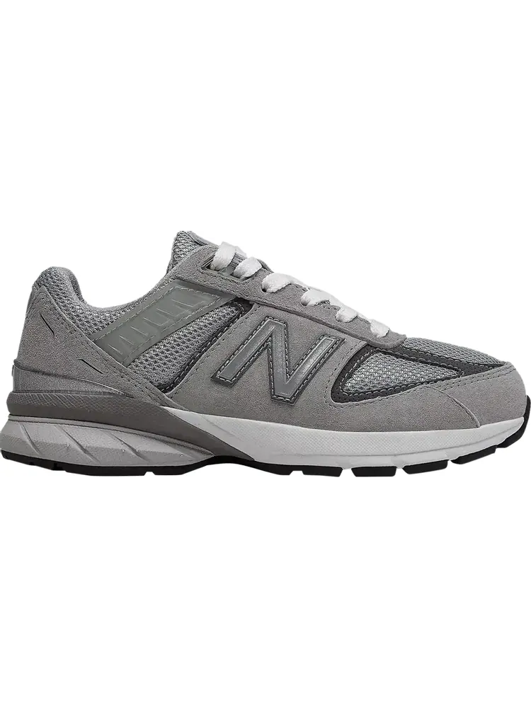 Кроссовки New Balance 990v5 Big Kid 'Grey' — изображение 1 из 1, серый
